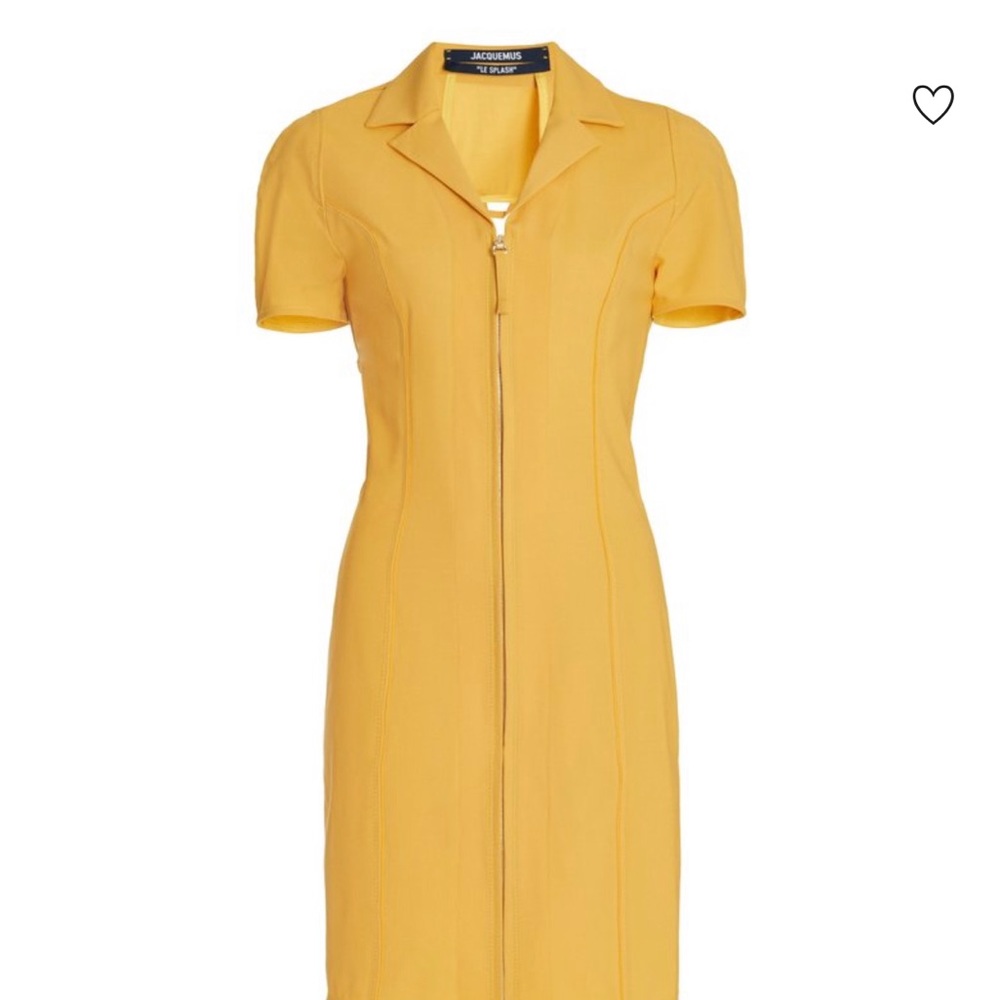 Jacquemus Tangelo Cutout Stretch-Wool Mini Dress